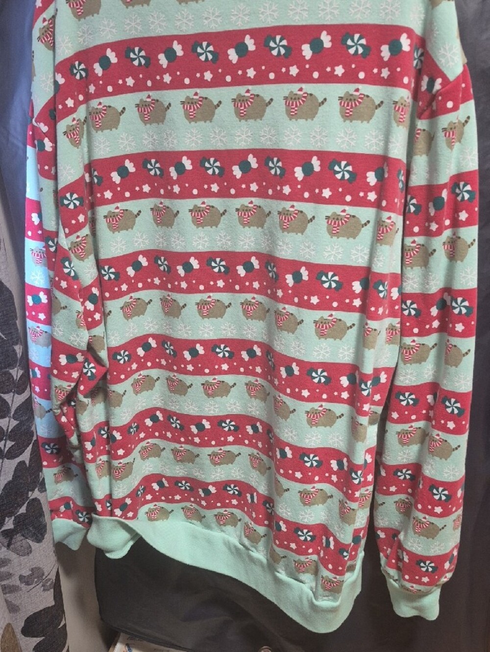 Pusheen Mint Green Graphic Sweatshirt - Picture 6 of 8